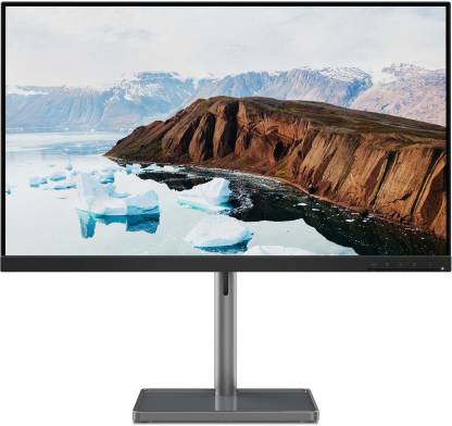 Lenovo L-Series 27 Inch Full HD IPS Panel with Rotating Screen, USB-C Port, USB Hub, 2X3W In-built Speakers, TUV Eyesafe Vision Health Board Certified Monitor (L27m-30)  (AMD Free Sync, Response Time: 4 ms, 75 Hz Refresh Rate)