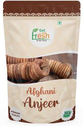 Get Fresh Premium Dry Figs| Medium Afghani Anjeer Figs (1000 g) Figs  (1 kg)