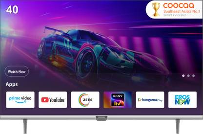 [For HDFC Bank Credit Card] Coocaa 100 cm (40 inch) Full HD LED Smart Coolita TV with Dolby Audio and Eye Care Technology  (40S3U-Pro)