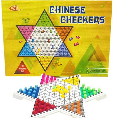 Kids Mandi Chinese Checkers Classic Strategy Board Games for ...