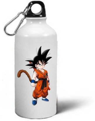 CHARMING Goku Printed Aluminium Sipper Water Bottle With Caribanee Clip 600  ml Sipper - Buy CHARMING Goku Printed Aluminium Sipper Water Bottle With  Caribanee Clip 600 ml Sipper Online at Best Prices