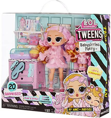 lol doll sleepover set