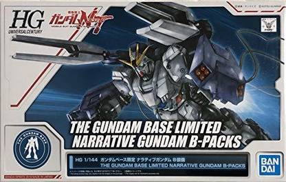 Bandai Hobby Bandai 1 144 Hg Rx9 Narrative Gundam B Equipment Gundam Base Limited Bandai 1 144 Hg Rx9 Narrative Gundam B Equipment Gundam Base Limited Shop For Bandai Hobby Products In India Flipkart Com