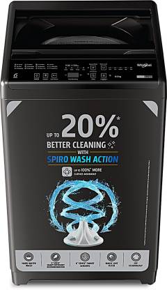 Whirlpool 6 kg Magic Clean 5 Star Fully Automatic Top Load Grey