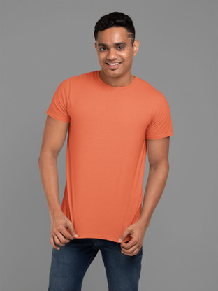 Orange t shirt flipkart Clearance
