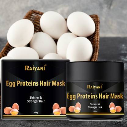 Raiyani Egg White Protein Hair Mask for Shinier and Stronger hair - Price  in India, Buy Raiyani Egg White Protein Hair Mask for Shinier and Stronger  hair Online In India, Reviews, Ratings