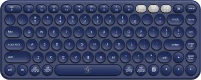 Flipkart SmartBuy K921T Wireless, Bluetooth Laptop Keyboard  (Navy)