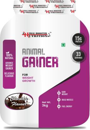 Animal Booster Nutrition Animal Gainer Weight Gainers/Mass Gainers Price in  India - Buy Animal Booster Nutrition Animal Gainer Weight Gainers/Mass  Gainers online at 