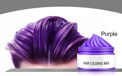 GABBU Temporary hair coloring purple hair color wax for men and women Hair  Cream , PURPLE - Price in India, Buy GABBU Temporary hair coloring purple  hair color wax for men and