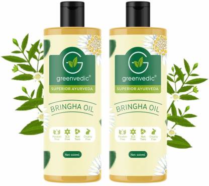 GreenVedic Bringha Hair Oil ( Buy Pack of 2 And Get 40% off ) Hair Oil