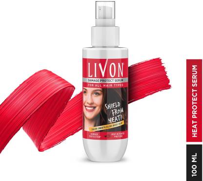 LIVON Heat Protect Hair Serum for Women & Men, 2X Less Hair Breakage -  Price in India, Buy LIVON Heat Protect Hair Serum for Women & Men, 2X Less  Hair Breakage Online