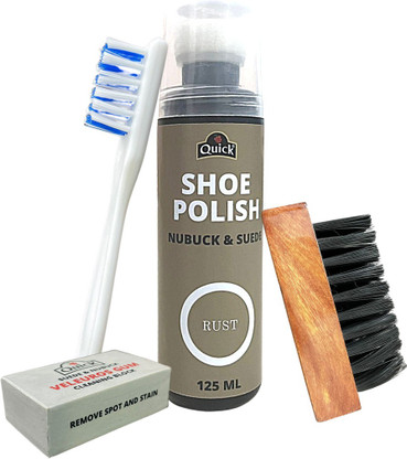Quick Nubuck Suede Shoe Polish and Shoe 