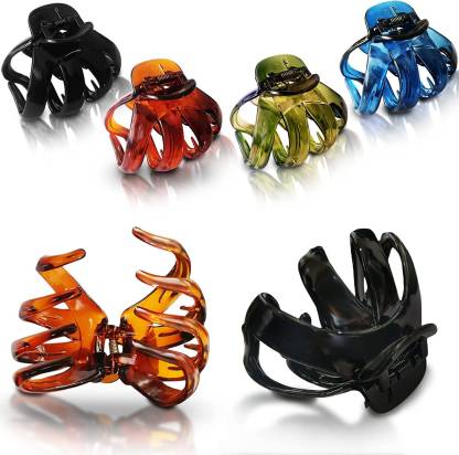 Sanas Octopus Hair Clip Large Size Hair Claw Price in India - Buy Sanas Octopus  Hair Clip Large Size Hair Claw online at 