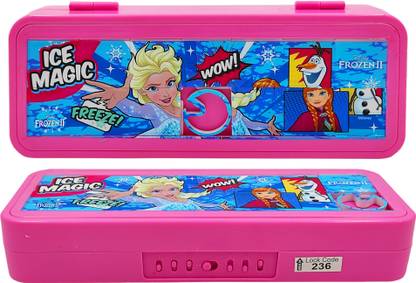 | dishvy frozen cartoon theme pencil box for boys|pencil box for girls password geometry |best birthday gift|birthday party return gift Art Plastic Pencil Box - | dishvy frozen cartoon theme pencil box for boys|pencil box for girls password geometry |best birthday gift|birthday party return gift Art Plastic Pencil Box -