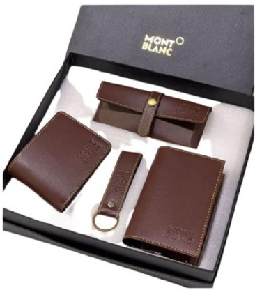 mont blanc wallet and belt combo price