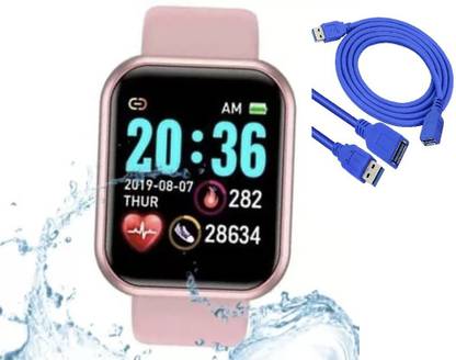 HIMOCEAN 116 plus / D20 white Unisex smart band Smartwatch with charging  extension cable Smartwatch Price in India - Buy HIMOCEAN 116 plus / D20  white Unisex smart band Smartwatch with charging