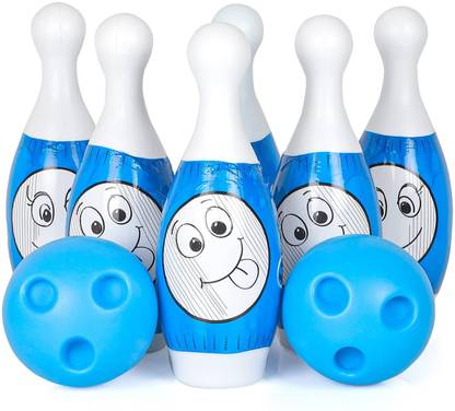 Skstore Bowling Game for Kids 6 Pin 2 Balls Bowling Set Games ...