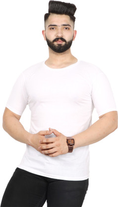 Plain white t shirt flipkart Clearance