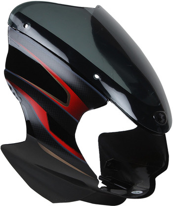 bajaj discover 135 visor glass price