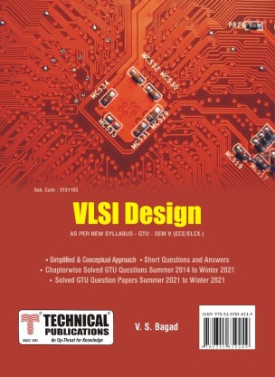 VLSI Design For GTU 18 Course (V - ECE - 3151105): Buy VLSI Design For ...