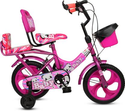 Xaipro 14t cute d/gaddi pink 14 T BMX Cycle  (Single Speed, Pink)