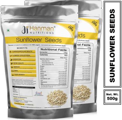 Hanman Nutritions Sunflower Seeds, Sunflower Seeds for Eating, Sunflower  Seeds for Hair Growth Price in India - Buy Hanman Nutritions Sunflower Seeds,  Sunflower Seeds for Eating, Sunflower Seeds for Hair Growth online