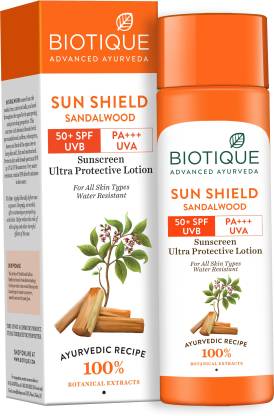 BIOTIQUE Bio Sandalwood Sunscreen Lotion - SPF 50 PA+