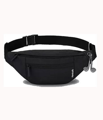 Black bum bag mens clearance