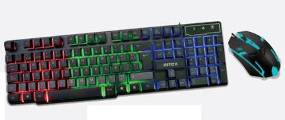 Intex IT-KB334 Wired USB Gaming Keyboard & Mouse Combo