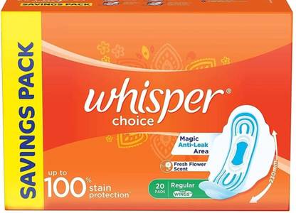 Min 40% Off On Whisper Pads