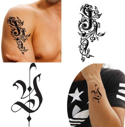 Ordershock JY Name Letter Tattoo Waterproof Boys and Girls Temporary Body  Tattoo Pack of 2. - Price in India, Buy Ordershock JY Name Letter Tattoo  Waterproof Boys and Girls Temporary Body Tattoo
