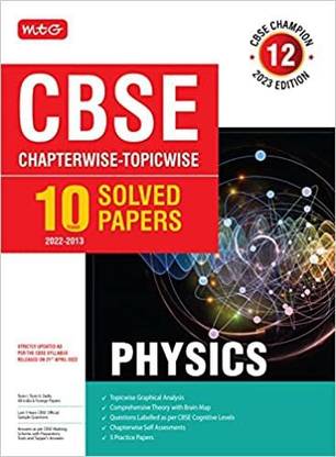 Mtg Cbse 10 Years Chapterwise Topicwise Solved Papers Class 12 Physics Buy Mtg Cbse 10 Years Mtg Cbse 10 Years Chapterwise Topicwise Solved Papers Class 12 Physics Buy Mtg Cbse 10 Years