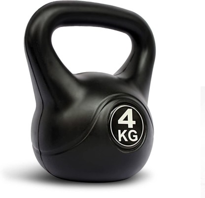 Lantro JS Kettlebell da Allenamento per la Forza Kettlebell Resistenza 4KG per Il Fitness Bodybuilding 