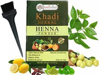 Khadi Rishikesh Henna Powder for hair- 100% natural with the mixture of henna amla brahmi Khadi Rishikesh Henna Powder for hair- 100% natural with the mixture of henna amla brahmi
