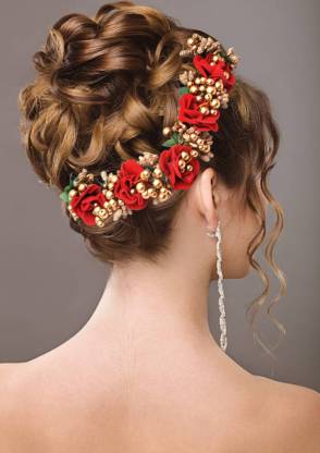New Style Stylish Hair Accessories for Women Artificial Flowers Accessories  for Weddings Hair Accessory Set Price in India - Buy New Style Stylish Hair  Accessories for Women Artificial Flowers Accessories for Weddings