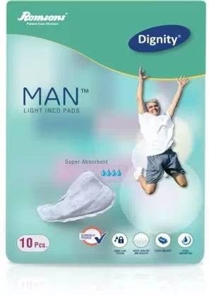 Dignity Man Light Pads for Leakage , Light Absorption Male Incontinence