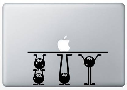 Stickkart Universal Macbook Pro & Air Funny Lifter Vinyl Laptop Decal 13 Price in India - Buy Stickkart Universal Macbook Pro & Air Funny Lifter Vinyl Laptop Decal 13 online at Stickkart Universal Macbook Pro & Air Funny Lifter Vinyl Laptop Decal 13 Price in India - Buy Stickkart Universal Macbook Pro & Air Funny Lifter Vinyl Laptop Decal 13 online at