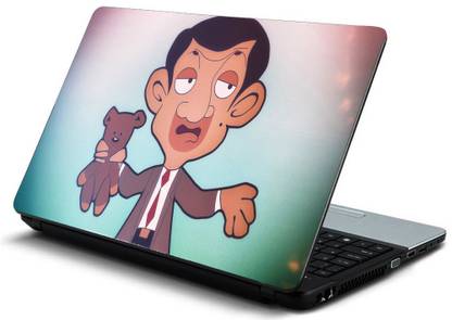 Print Shapes Mr Bean Cartoon With Teddy Laminated Vinyl Laptop Decal Price in India - Buy Print Shapes Mr Bean Cartoon With Teddy Laminated Vinyl Laptop Decal online at Print Shapes Mr Bean Cartoon With Teddy Laminated Vinyl Laptop Decal Price in India - Buy Print Shapes Mr Bean Cartoon With Teddy Laminated Vinyl Laptop Decal online at