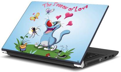 iMerch Oggy And The Cockroaches Cartoon Vinyl Laptop Decal  Price in  India - Buy iMerch Oggy And The Cockroaches Cartoon Vinyl Laptop Decal   online at 