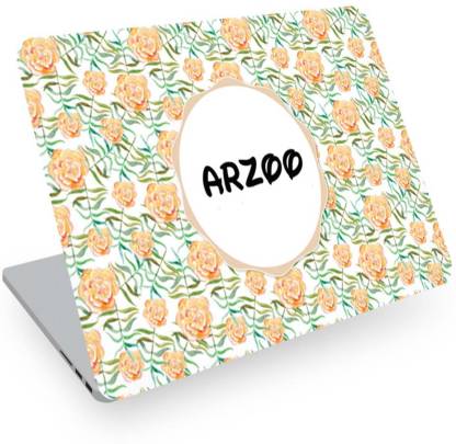 Posterchacha Arzoo Name Floral Design Laptop Skin Vinyl Laptop Decal 14  Price in India - Buy Posterchacha Arzoo Name Floral Design Laptop Skin  Vinyl Laptop Decal 14 online at 