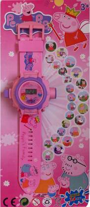 Toysbuggy Peppa Pig 24 Images Projector Watch Price In India Buy Toysbuggy Peppa Pig 24 Images Projector Watch Online At Flipkart Com