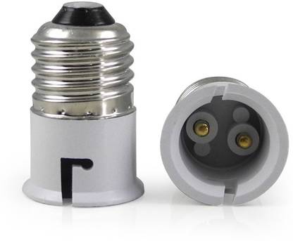SRKC E27 to B22 Led Bulb Base Adapter Plastic, Stainless ...