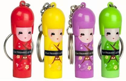 Blue Heaven Cutey Lipbalm Strawberry Dewberry Greenapple Pineapple Price In India Buy Blue Heaven Cutey Lipbalm Strawberry Dewberry Greenapple Pineapple Online In India Reviews Ratings Features Flipkart Com