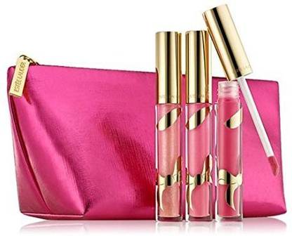 Estee Lauder Pure Color Brillantes Lipgloss Trio 04 Brazen Berry Shine Gloss 21 Pink Innocence Shimmer Gloss 26 Extravagant Pink Shimmer Gloss Cosmetic Bag Price In India Buy Estee Lauder Pure Color Brillantes Perfect for both lipstick and lip gloss. flipkart