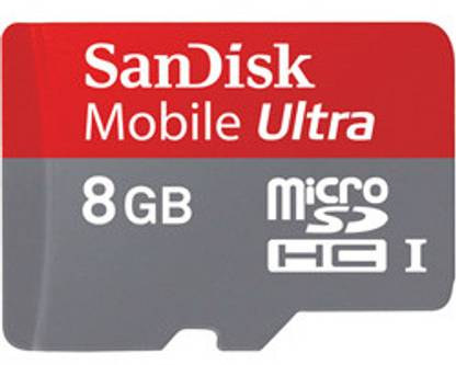 Sandisk Ultra 8 Gb Microsd Card Class 6 30 Mb S Memory Card Sandisk Flipkart Com