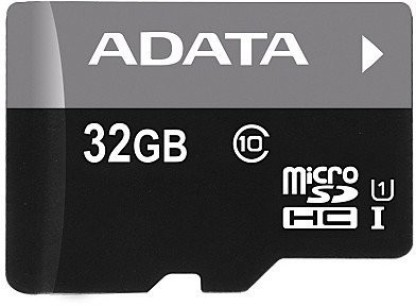 ADATA Scheda Di Memoria Micro SD con Adattatore Adata CLASS10 32 GB 
