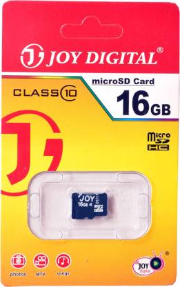 Joy Ultra 16 Gb Sd Card Class 10 90 Mb S Memory Card Joy Flipkart Com