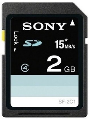 Sony SD Card 2 GB SF-2N1 Black 
