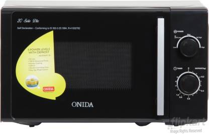 Microwave ovens at discount of 15% to 24% at Flipkart : Onida 20 L Solo Microwave Oven