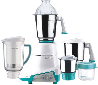 preethi 750 watts 4 jar mixer grinder